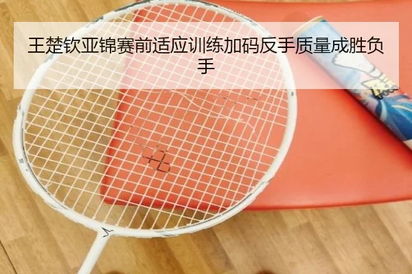 王楚钦亚锦赛前适应训练加码反手质量成胜负手 | OBSPORTS